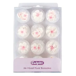 Culpitt Suikerdecoratie Bloemen Mix 36st.* Bloem Decoraties