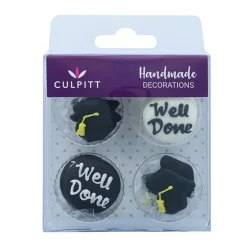 Culpitt Suikerdecoratie Geslaagd 25mm 12st.* Figuur Decoraties