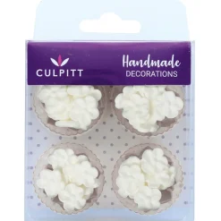 Culpitt Suikerdecoratie Mini Bloesems Wit 48st.* Bloem Decoraties