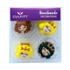 Culpitt Suikerdecoratie Prinsessen 25mm 12st.* Figuur Decoraties