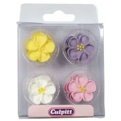 Culpitt Suikerdecoratie Rozen assortiment Ø25mm / 12st.* Bloem Decoraties