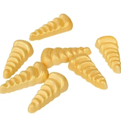 Culpitt Suikerdecoratie Unicorn Hoorn Goud 30mm 180st.* Figuur Decoraties