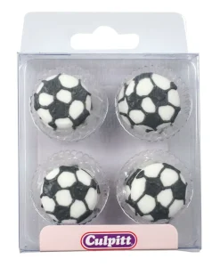 Culpitt Suikerdecoratie Voetbal 12st.* Figuur Decoraties