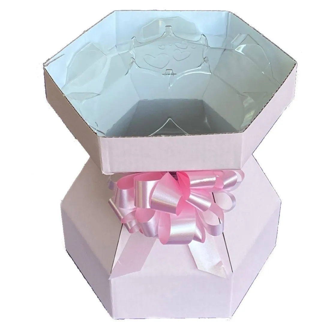 BrandNewCake Cupcake Doos Boeket Roze Ø18x19cm* Cupcake Doosjes
