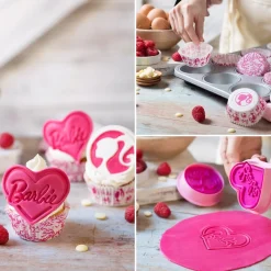 Decora Cupcake Vormpjes Barbie #1 Ø50x32(h)mm 36 stuks* Bakvormen Papier