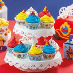Decora Cupcake Vormpjes Brandweerman Sam #3 Ø50x32(h)mm 36 stuks* Bakvormen Papier