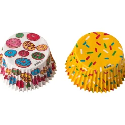 Decora Cupcake Vormpjes Donuts Ø50x32(h)mm 36 stuks*** Bakvormen Papier