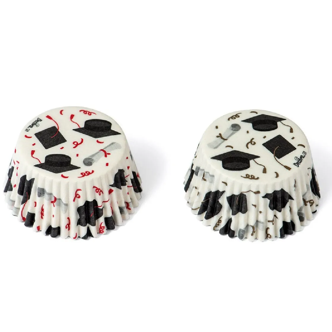 Decora Cupcake Vormpjes Geslaagd Ø50x32(h)mm 36 stuks* Bakvormen Papier