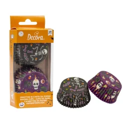 Decora Cupcake Vormpjes Happy Halloween Ø50x32(h) mm 36 stuks* Bakvormen Papier