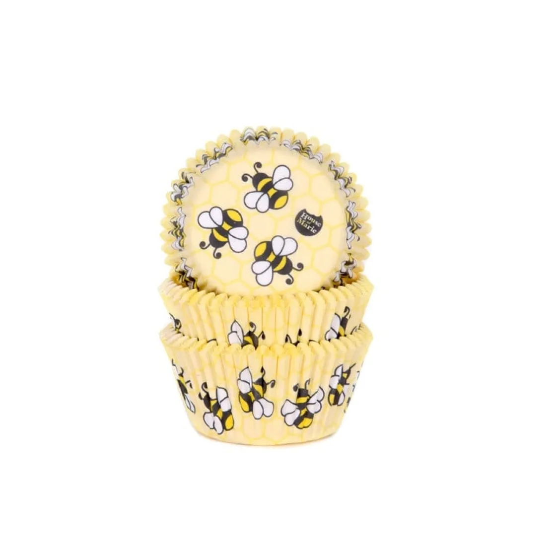 House of Marie Cupcake Vormpjes HoM Bijtjes 50x33mm. 50st.* Bakvormen Papier