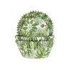House of Marie Cupcake Vormpjes HoM Bladeren Groen 50x33mm. 50st.* Bakvormen Papier