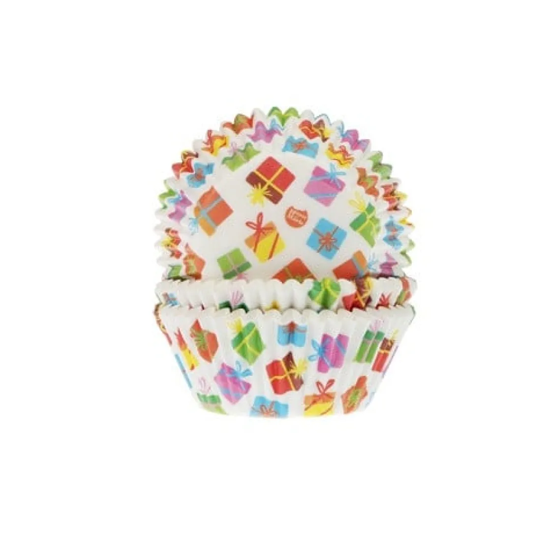 House of Marie Cupcake Vormpjes HoM Cadeaus 50x33mm. 50st.* Bakvormen Papier