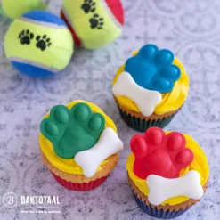 House of Marie Cupcake Vormpjes HoM Donker Blauw 50x33mm. 50st.* Bakvormen Papier