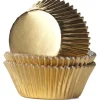 House of Marie Cupcake Vormpjes HoM Folie Goud 51x38mm. 500st.* Bakvormen Papier