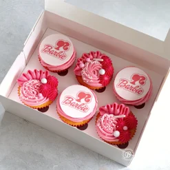 House of Marie Cupcake Vormpjes HoM Fuchsiaroze 50x33mm. 50st.* Bakvormen Papier
