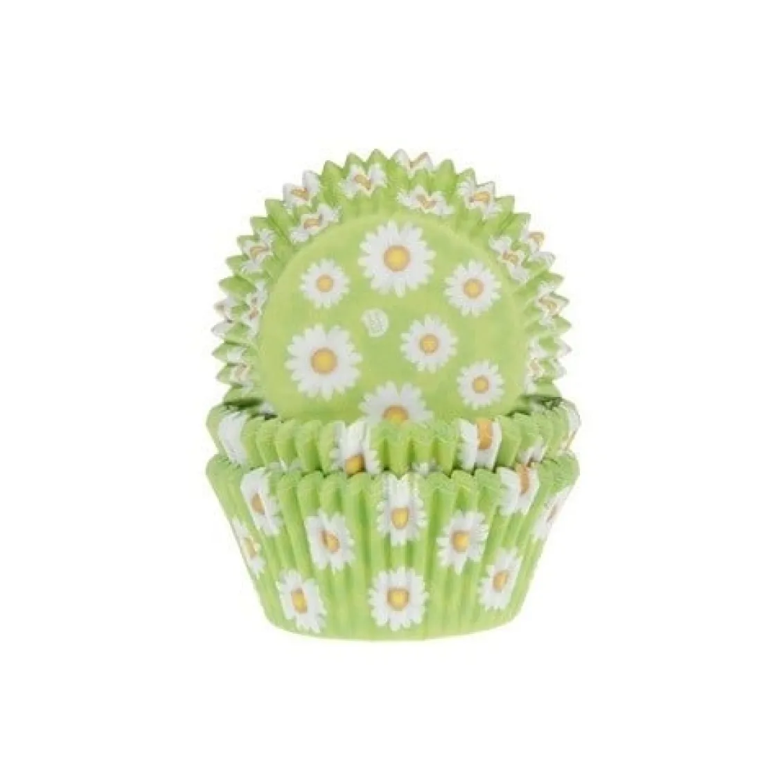 House of Marie Cupcake Vormpjes HoM Madelief 50x33mm. 50st.* Bakvormen Papier