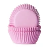 House of Marie Cupcake Vormpjes HoM MINI Licht Roze 35x23mm. 500st.* Bakvormen Papier