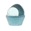 House of Marie Cupcake Vormpjes HoM MINI Folie Baby Blauw 33x20mm. 36st.* Bakvormen Papier