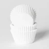 House of Marie Cupcake Vormpjes HoM MINI Wit 35x23mm. 500st.* Bakvormen Papier