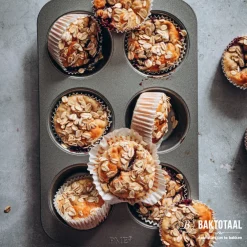 House of Marie Cupcake Vormpjes HoM Wit 50x33mm. 50st.* Bakvormen Papier