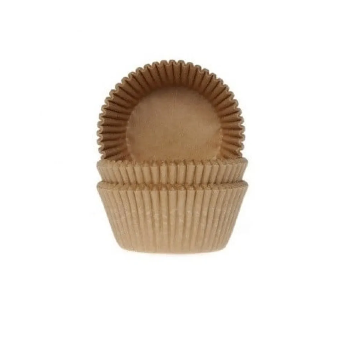 If You Care Cupcake Vormpjes Kraft Ongebleekt 50x35mm 60st.* Bakvormen Papier