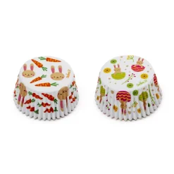 Decora Cupcake Vormpjes Paashaas Ø50x32(h)mm 36 stuks* Bakvormen Papier