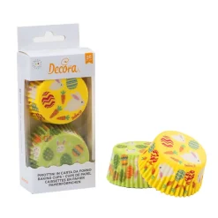 Decora Cupcake Vormpjes Pasen Ø50x32(h)mm 36 stuks* Bakvormen Papier