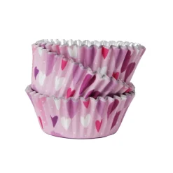 PME Cupcake Vormpjes Hartjes 30 stuks* Bakvormen Papier