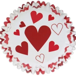 PME Cupcake Vormpjes Hartjes 30 stuks* Bakvormen Papier