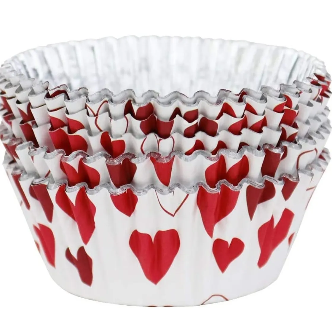 PME Cupcake Vormpjes Hartjes 30 stuks* Bakvormen Papier