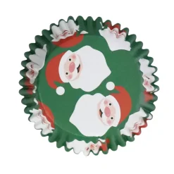 PME Cupcake Vormpjes Kerstman 30 stuks* Bakvormen Papier