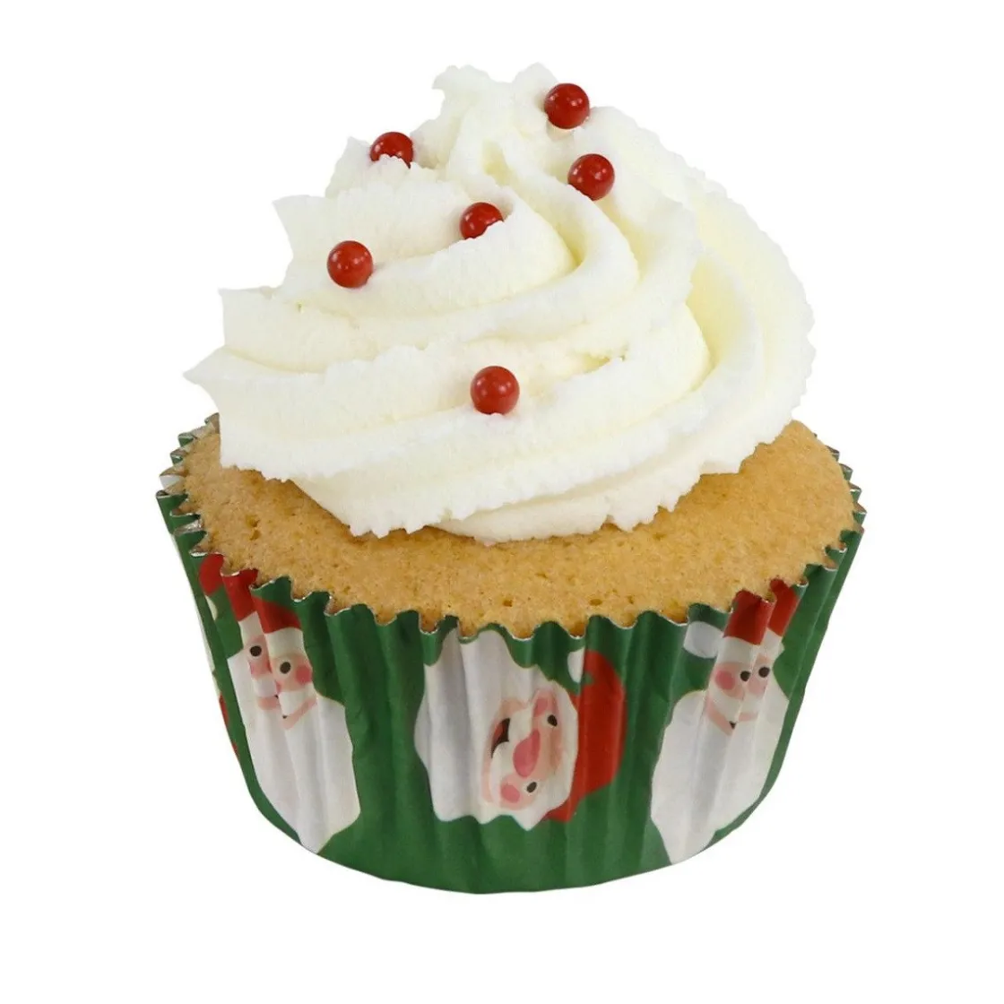PME Cupcake Vormpjes Kerstman 30 stuks* Bakvormen Papier