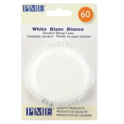 PME Cupcake Vormpjes MINI Wit 100 stuks* Bakvormen Papier