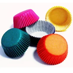PME Cupcake Vormpjes MINI Kleuren carnival 100 stuks* Bakvormen Papier