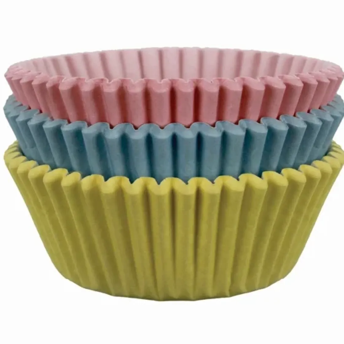 PME Cupcake Vormpjes Pastel kleuren 60 stuks* Bakvormen Papier