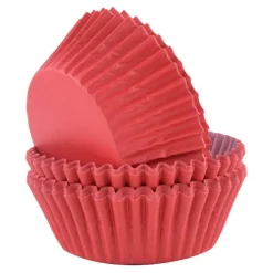 PME Cupcake Vormpjes Rood 60 stuks* Bakvormen Papier