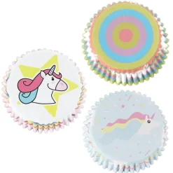 PME Cupcake Vormpjes Unicorn 60 stuks* Bakvormen Papier