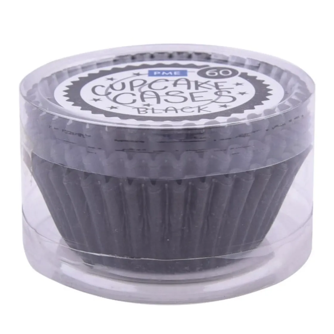 PME Cupcake Vormpjes Zwart 60 stuks* Bakvormen Papier