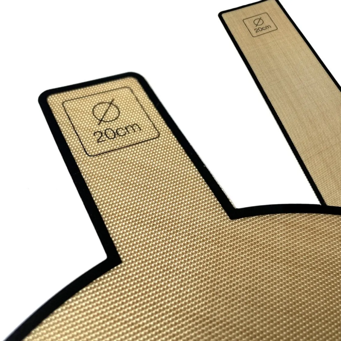 De Keukenbij Herbruikbaar Bakpapier Rond Siliconen Ø20cm* Bakhulpmiddelen