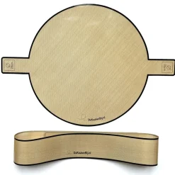 De Keukenbij Herbruikbaar Bakpapier Rond Siliconen Ø26cm* Bakhulpmiddelen