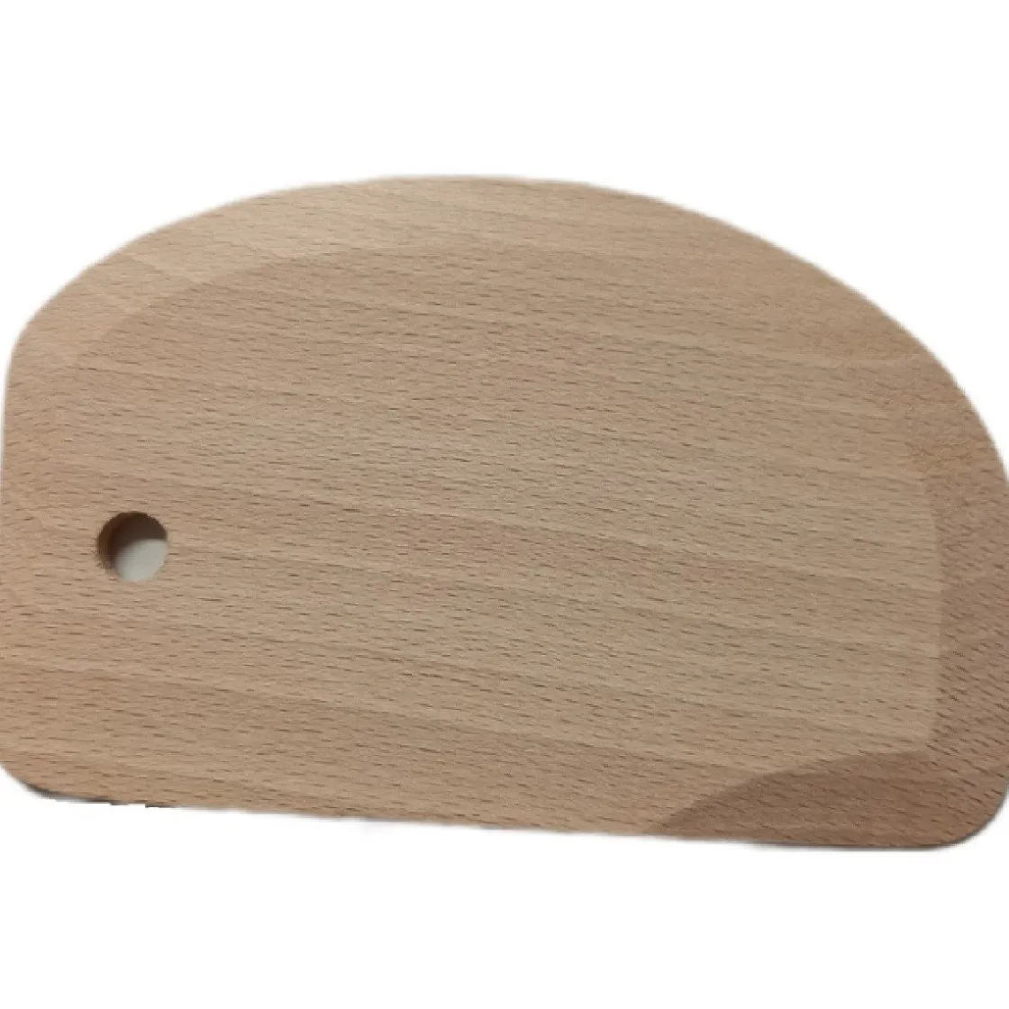 Overig Deegkrabber Hout Ovaal 13x8cm* Krabbers En Deegstekers