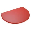 Overig Deegkrabber Kunststof Halfrond Rood 19,8x14,9cm* Krabbers En Deegstekers