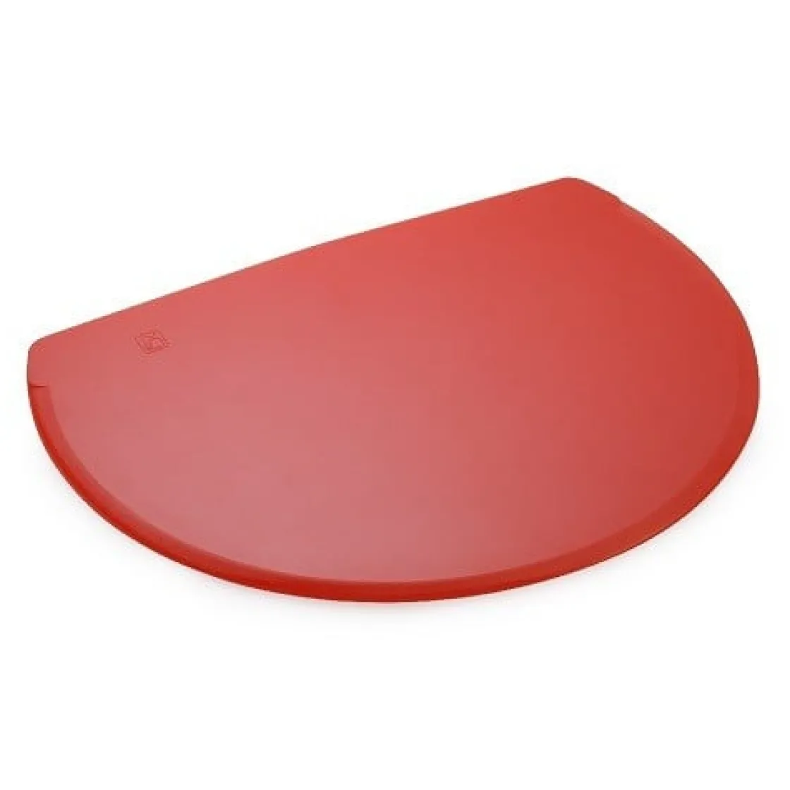 Overig Deegkrabber Kunststof Halfrond Rood 19,8x14,9cm* Krabbers En Deegstekers