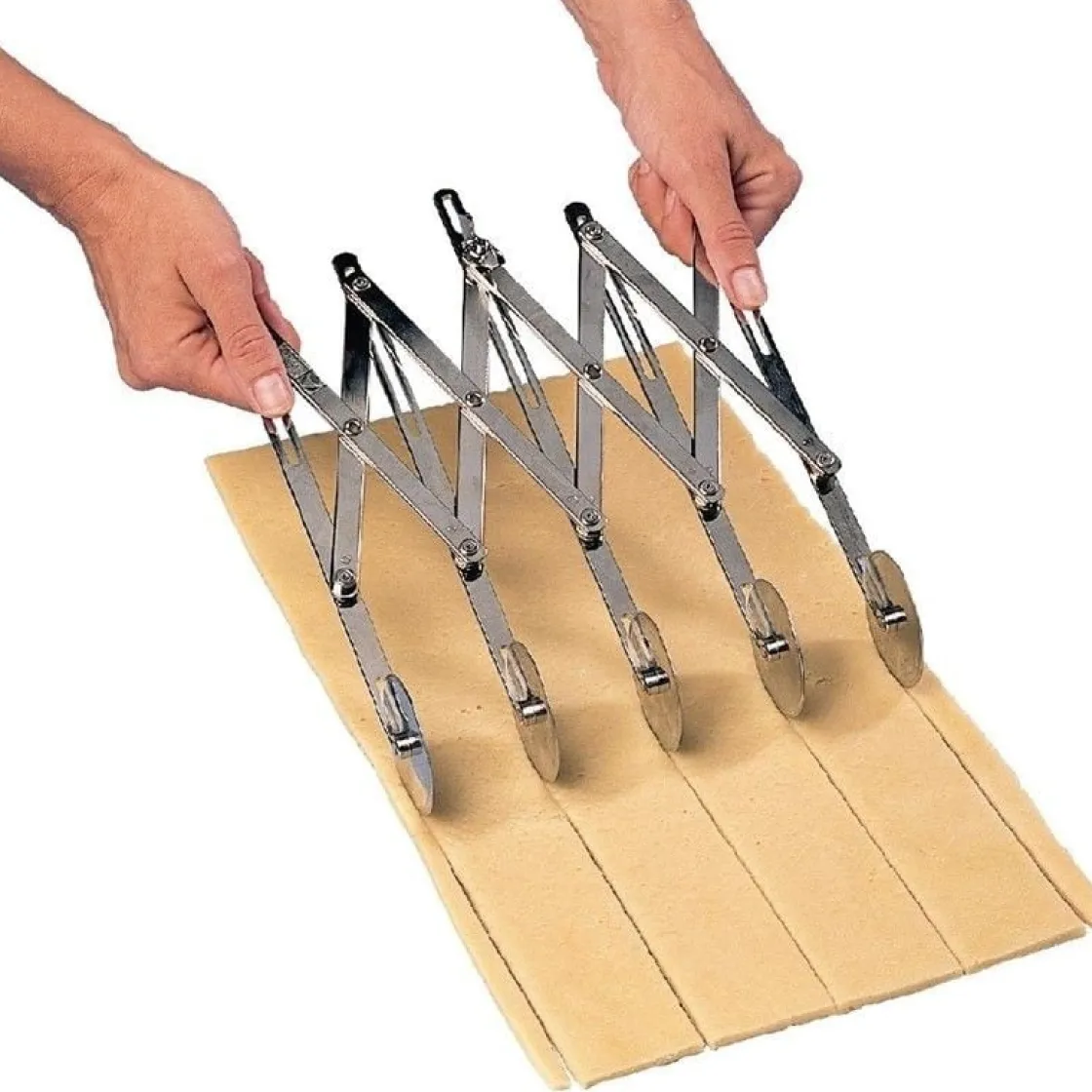 Overig Deegsnijder 5-delig glad (tandem)* Taartverdelers En Snijders