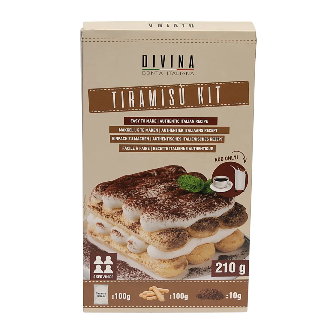 Overig Divina Tiramisu Kit* Banketmixen|Bekijk Alle Mixen