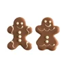 Dobla Chocoladedecoratie Gingerbread Stelletje (200 stuks)* Figuur Decoraties|Chocolade Decoraties