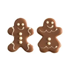Dobla Chocoladedecoratie Gingerbread Stelletje (200 stuks)* Figuur Decoraties|Chocolade Decoraties