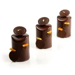 Dobla Chocoladedecoratie Lace Rond (216 stuks)* Chocolade Decoraties|Figuur Decoraties