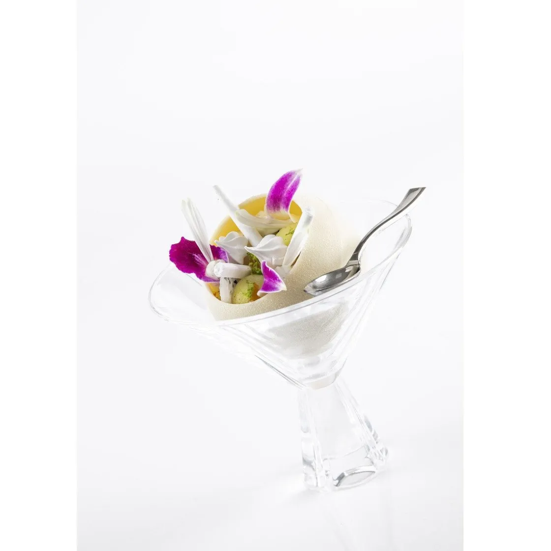 Dobla Chocoladedecoratie Bol Velvet Wit (22 stuks)* Chocolade Decoraties|Chocolade Decoraties