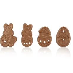 Dobla Chocoladedecoratie Pasen Assortiment Melk (258 stuks)* Figuur Decoraties|Chocolade Decoraties